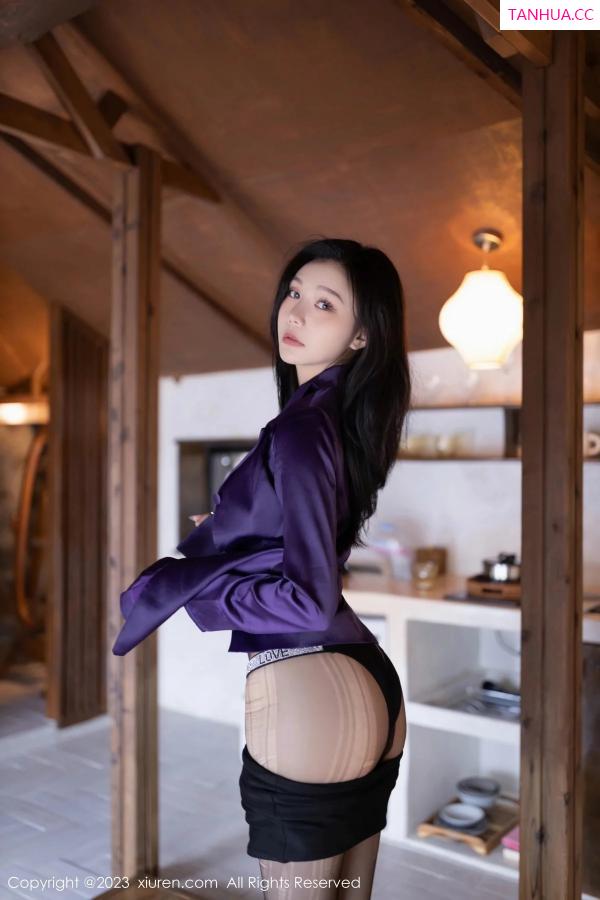 安然Maleah  [XiuRen]高清写真图 2023.12.12 No.7798 安然anran 黑丝美腿第33张图片